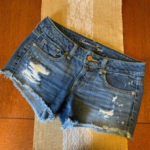 American Eagle Distressed Shorts